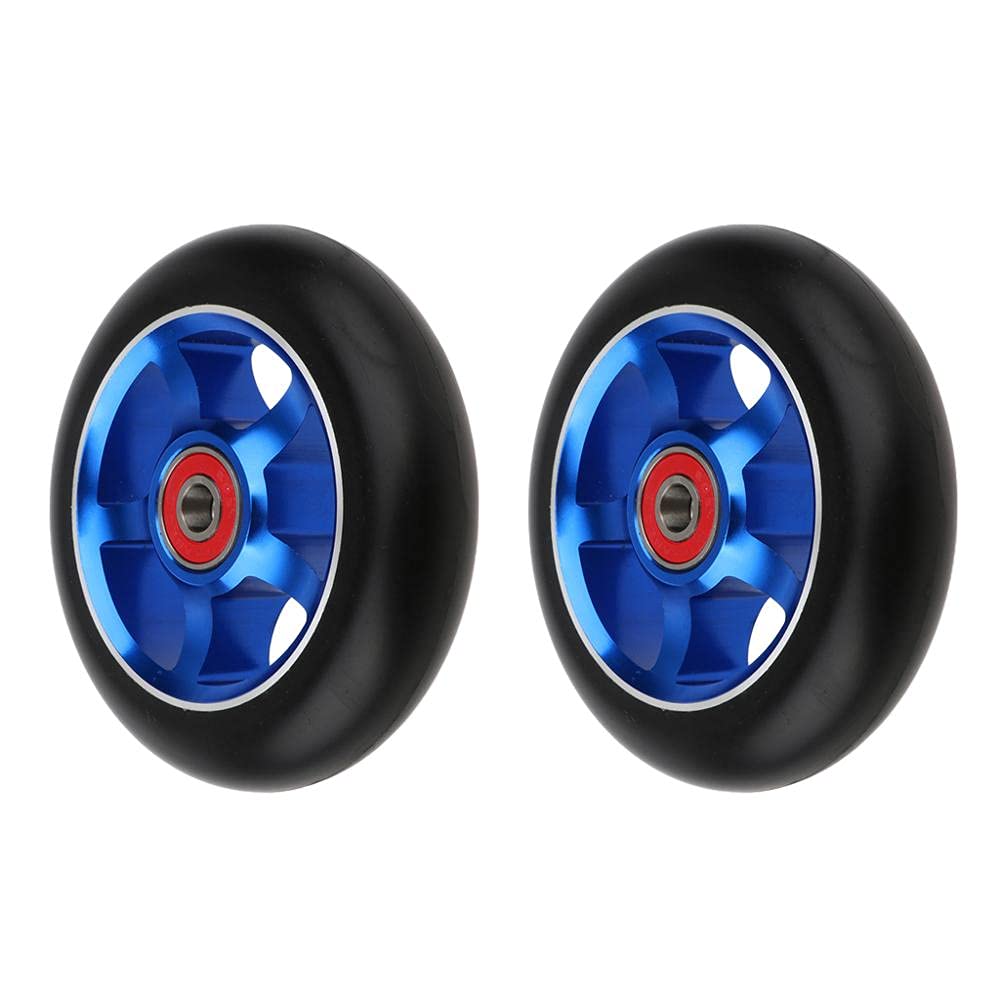Ruote Monopattino Freestyle 2pcs / Set 100mm PRO Scooter Scooter Ruote con Cuscinetto Scooter Scooter Scooter Ricambi ricambi ricambi Accessori Ruote Monopattino Elettrico