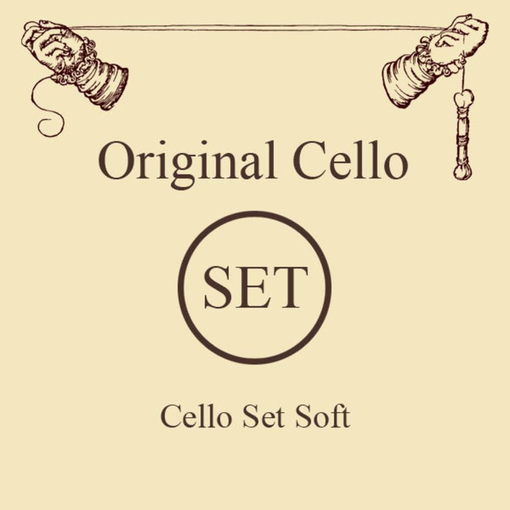 LARSEN STRINGS Cello Strings Original Set Soft, not specified