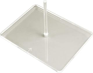 LITKO Flight Stand, Rectangular 67x87mm (Rounded Corners), WoG Etching, 2 inch Peg, Clear