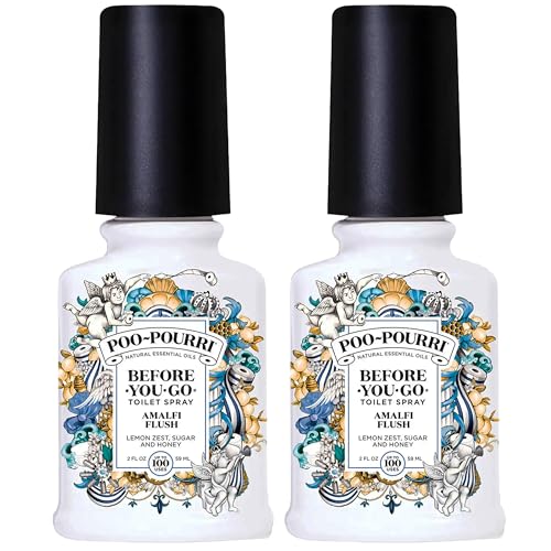 Image of Poo Pourri Original Before You Go Spray 2 oz Amalfi Flush - 2 Pack
