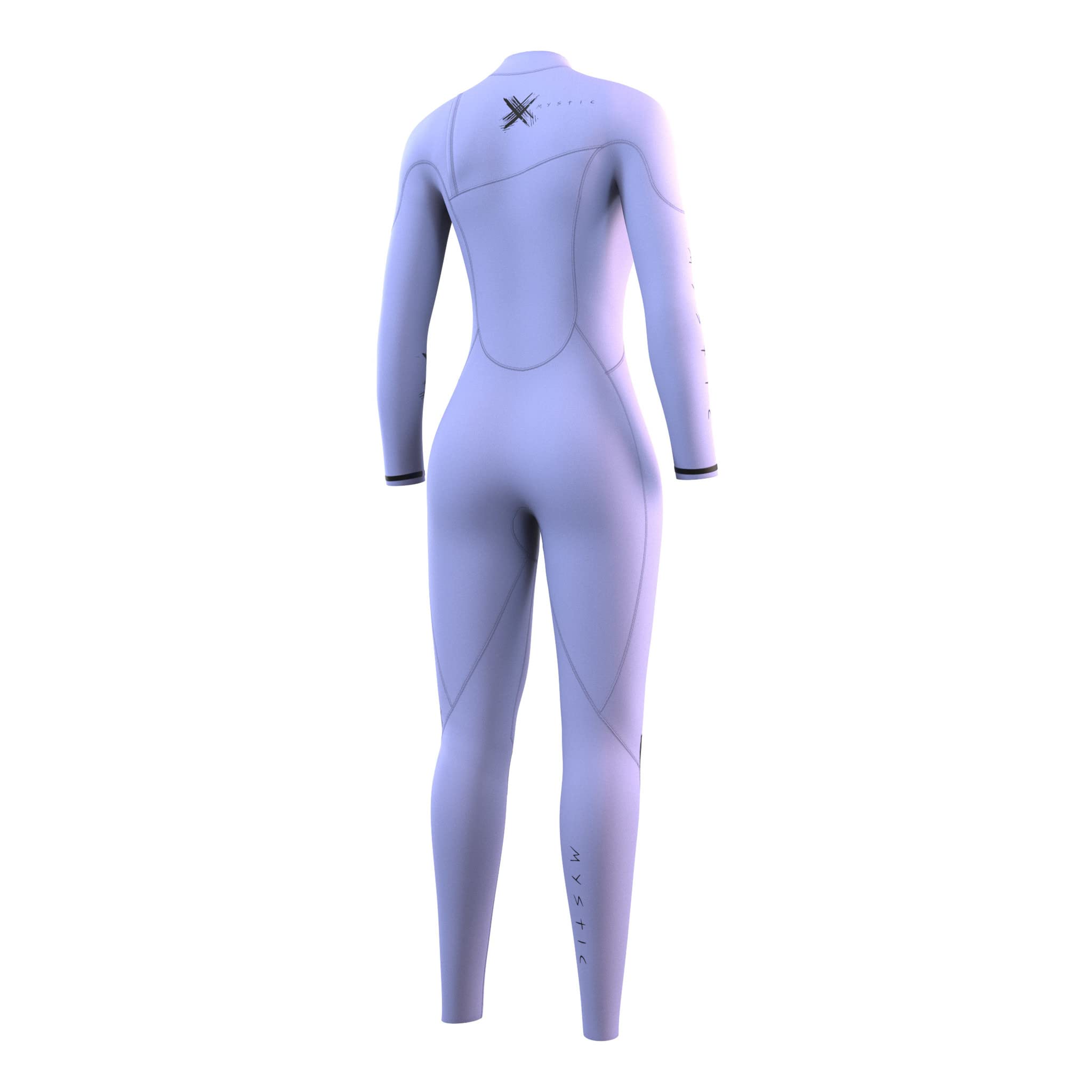 Mystic Womens The One 3/2 GBS Zip-Free Wetsuit - Pastel Lilac 220088 M