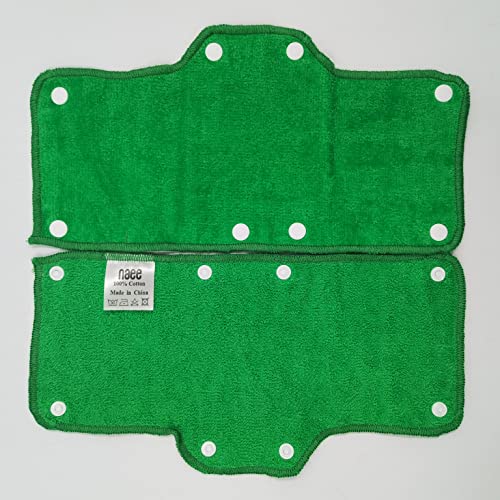Green Sweatband For Hard Hat Washable Velvet Terry Cotton Hard Hat Liner Naee Snap On (3Pcs) #TOP5