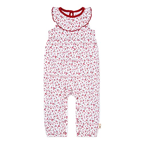 BurtÃ¢â‚¬s Bees Baby Toddler Ly27692 Burt's Bees Baby Cherry Bunches Organic Baby Jumpsuit Size 24 Months | Cotton