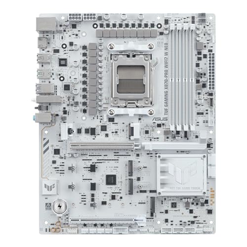 TUF Gaming - Scheda madre X870-PRO WIFI7 W NEO AMD ATX, 16+2+1 Power Stage, DDR5 con tecnologia NitroPath DRAM e AEMP, quattro slot M.2, PCIe 5.0 per GPU di nuova generazione, Ethernet da 5 GB e - Scheda madre - Immagine 9