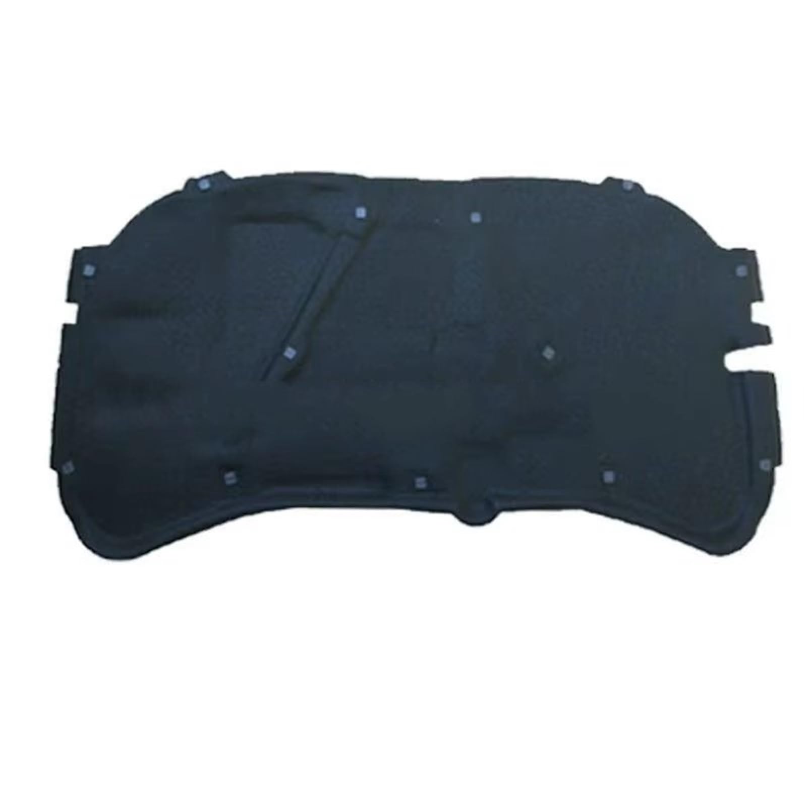 Wtixcrq One Color Engine Heat Cotton Liner Compatible With Vw For Golf 4 Mk4 4.5 1J 1998-2003 Car Hood Engine Insulation Pad Liner Cotton Soundproof Cover Heat Mat Accessories(Black)
