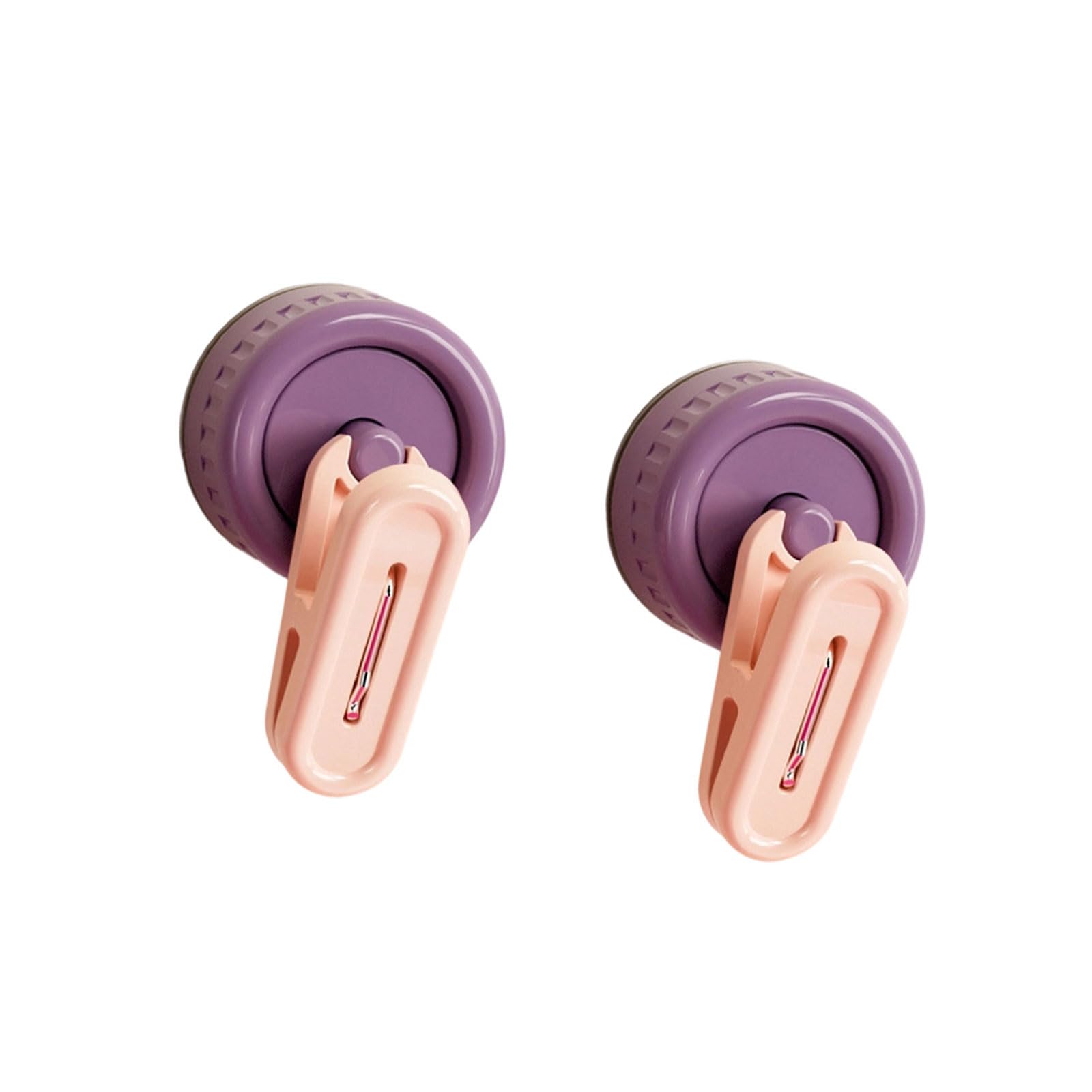 ZEPFJHE 2PCS Adjustable Swivels Suction Hook Strong Adhesives Wall Mount for Hanging Clothes Towels in Bathroom Kitchen Strong Suction Cup Hook