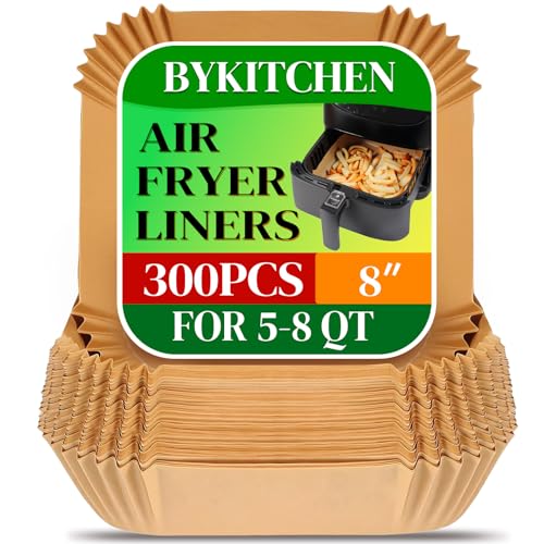 BYKITCHEN 300PCS Square Liners