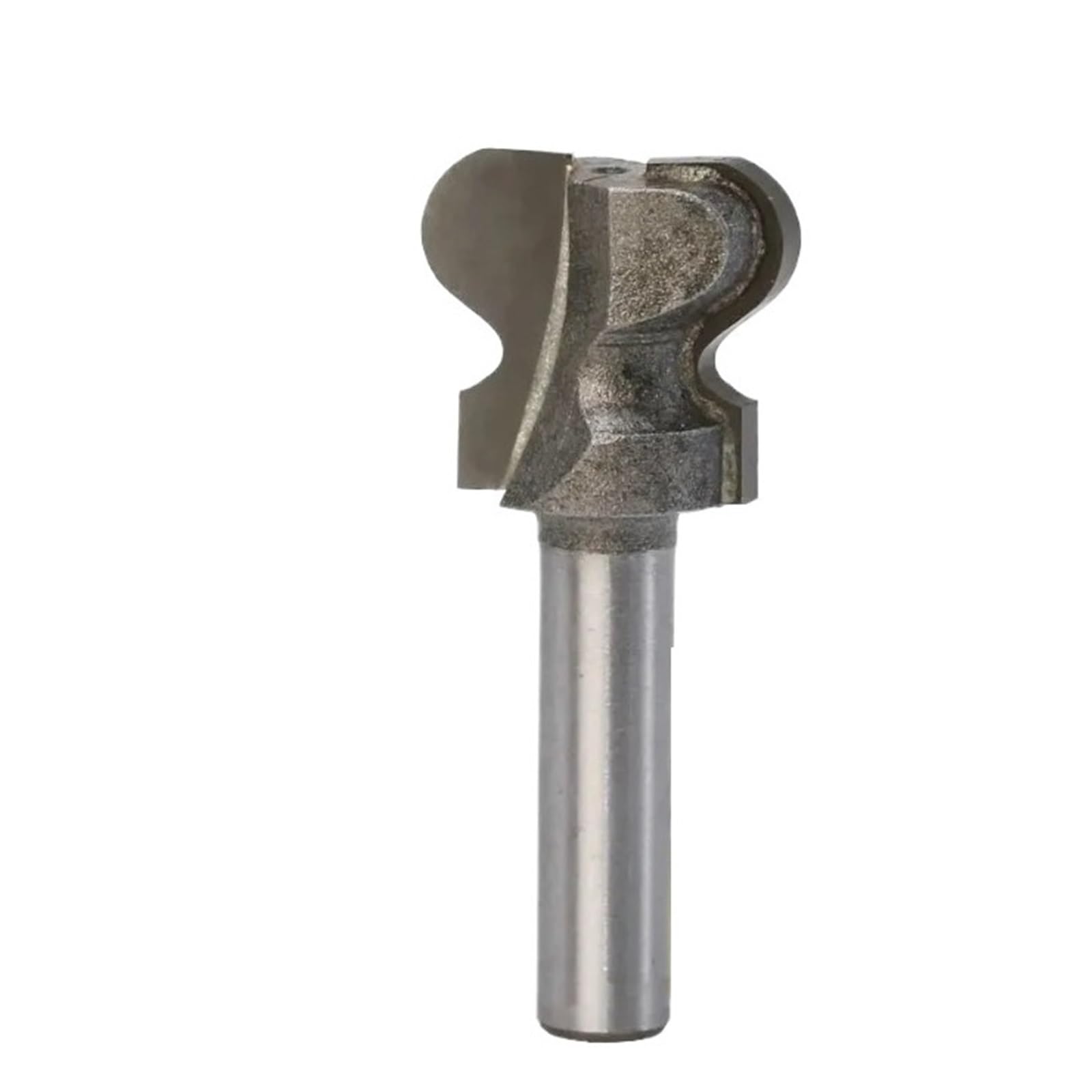 1pc 8mm Shank frezy do drewna klasy przemysłowej podwójny palec Bit wielofunkcyjne narzędzia obróbki frez trzpieniowy(NO2)