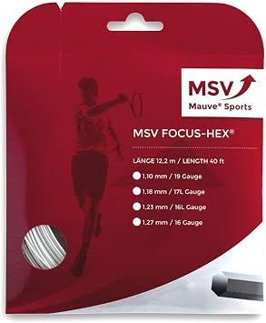 MSV String Set Focus-HEX, White, 12 m, 1.10 mm, 0355000126700001