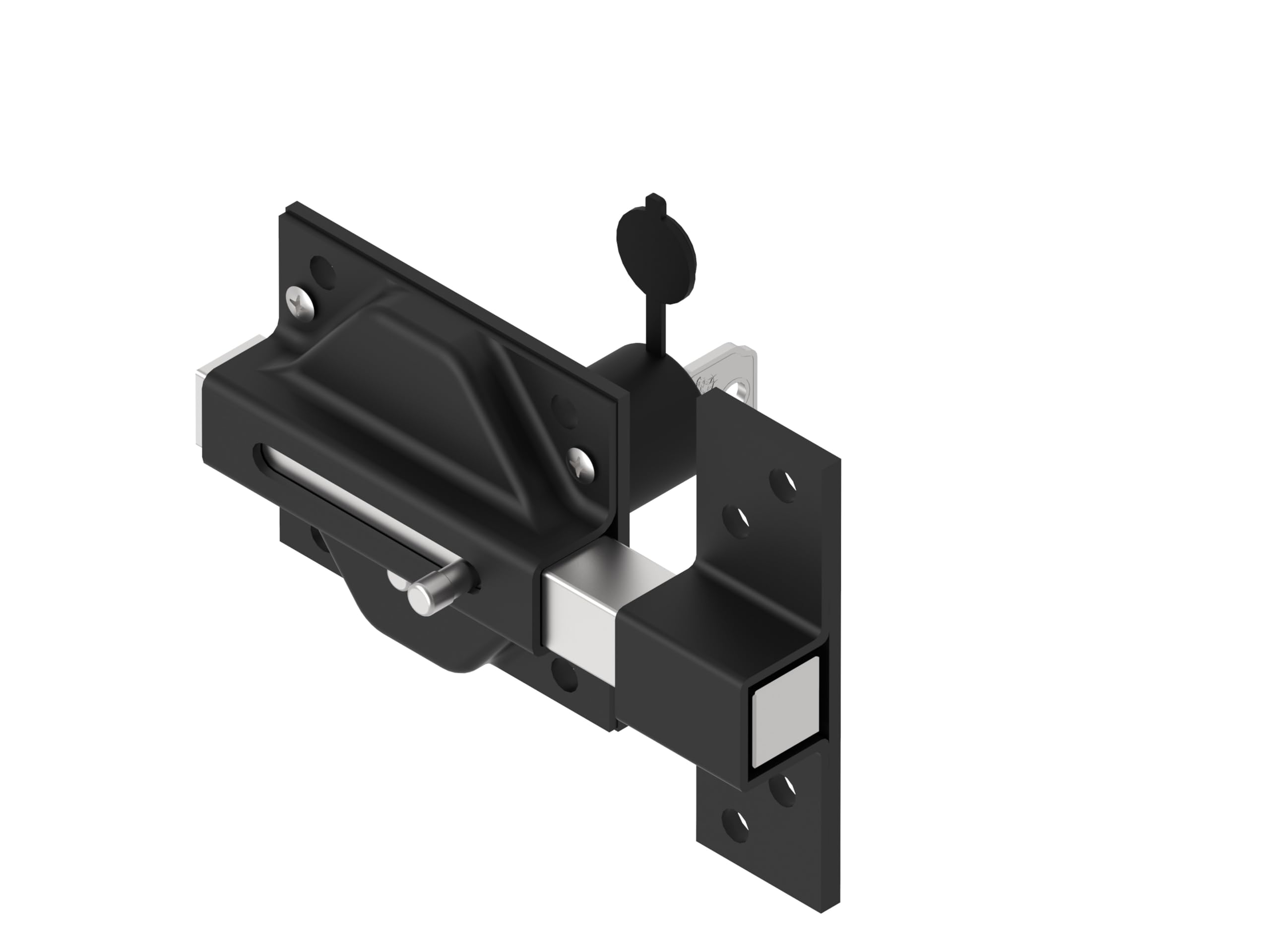LINCE 92970 VERROU 2970 CONÇU Pour UNE UTILISATION EN EXTÉRIEUR Lock, Black