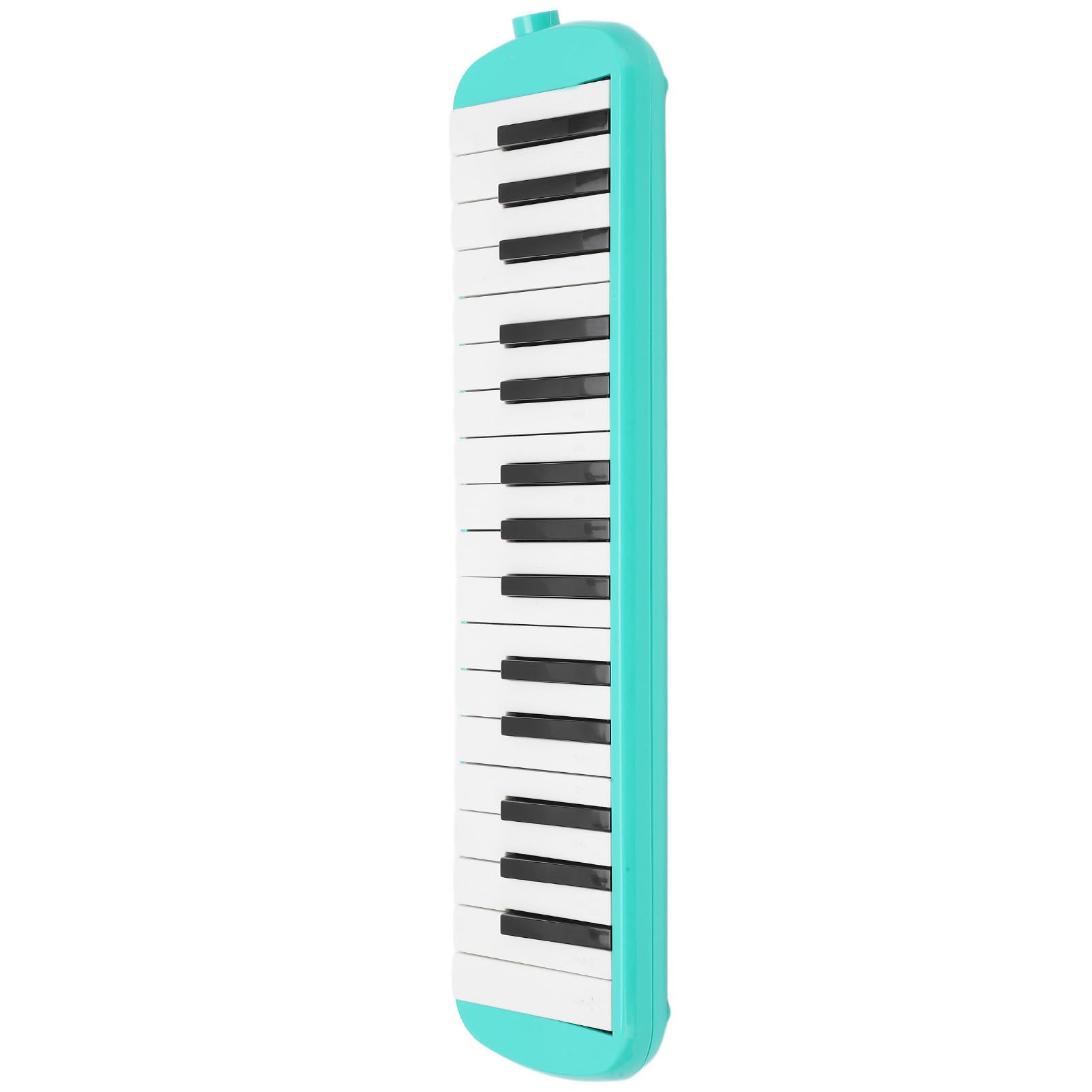 Melodica Instrument, ABS Air Piano Tastiera 32 Tasti Professionale Pianoforte Melodica Con Bocchino Corto (Verde)