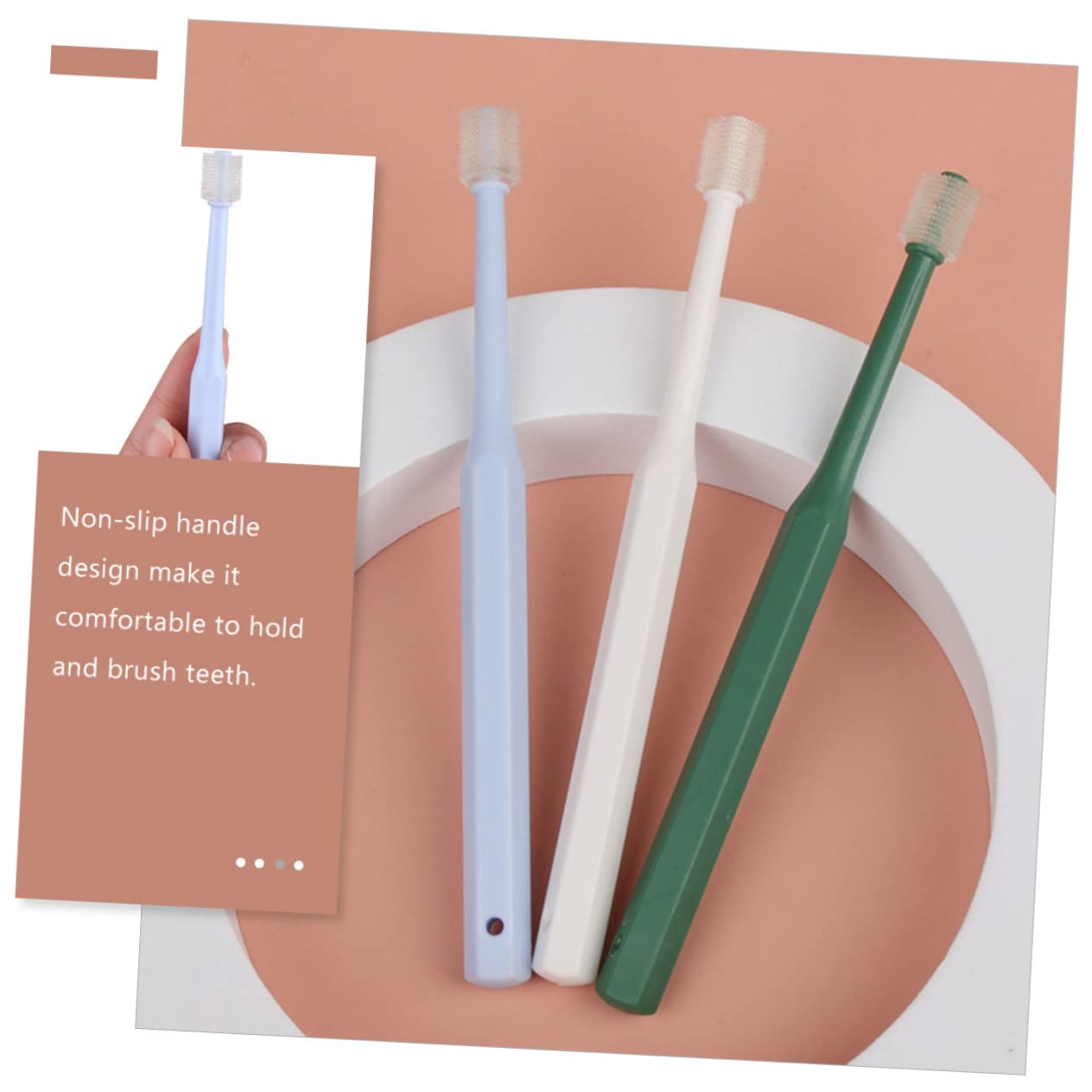POPETPOP 6 Pz Spazzolino Strumento Per La Pulizia Denti Del Cane Animali Giocattolo Prodotti Dentali Per Forniture Per Cani Cura Del Cane Piccoli Animali Morbido Tpe
