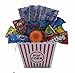 Ultimate Movie Night Gift Bundle Care Package, Easter Basket, Popcorn, Candy, Cookies