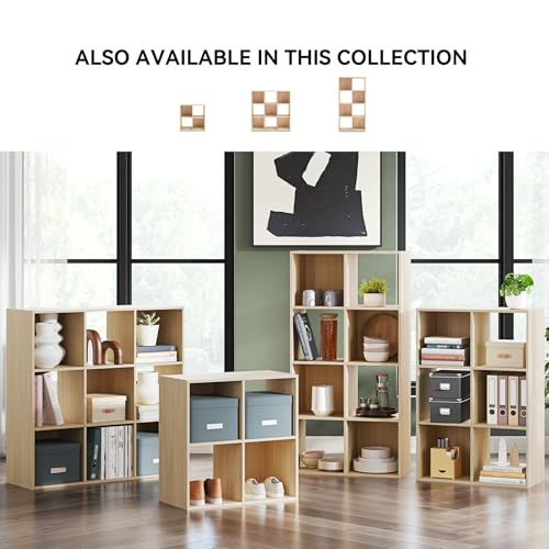 Signature Design by Ashley Piperton 6 Cube Storage Organizer, Cubby Shelf - image 9
