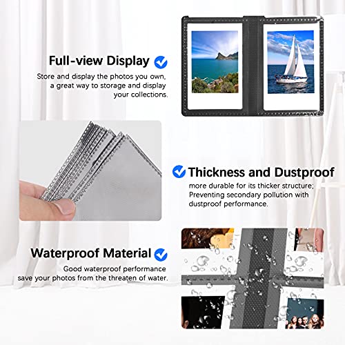 432 Pockets Photo Album For Fujifilm Instax Mini Camera, Polaroid Camera, For Fujifilm Instax Mini 11 12 9 40 Evo Liplay 8 7+ Instant Camera, Photo Album For Polaroid Kodak Hp Zink 2X3" Photo (Blue) #TOP5