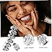 Beavorty 1Set Cosplay Jewelry Grills Fashionable Hip Hop Decorations for Men and Women Removable for Lightweight Grill Accessory for Parties and Events