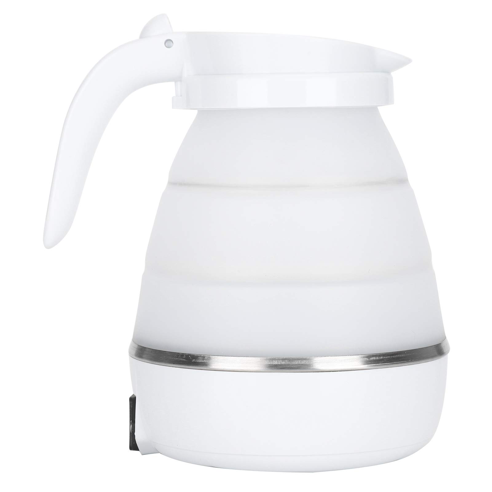 Kettle, Portable Folding Water Boiler 400W for Home Office for US Plug 110V(white, British Flag Type)