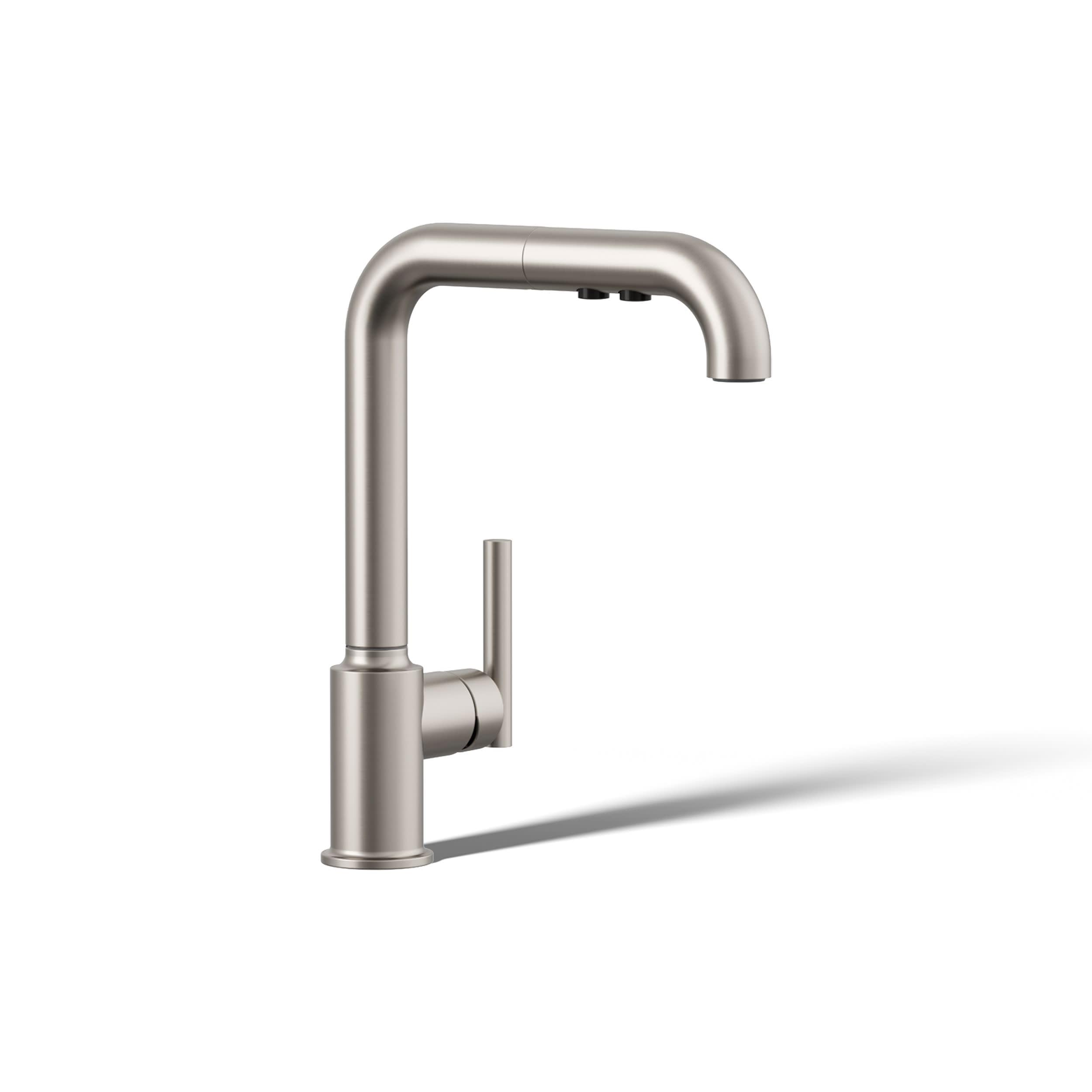 Kohler 512622 Purist Faucet, One Size, Vibrant Stainless - Touch