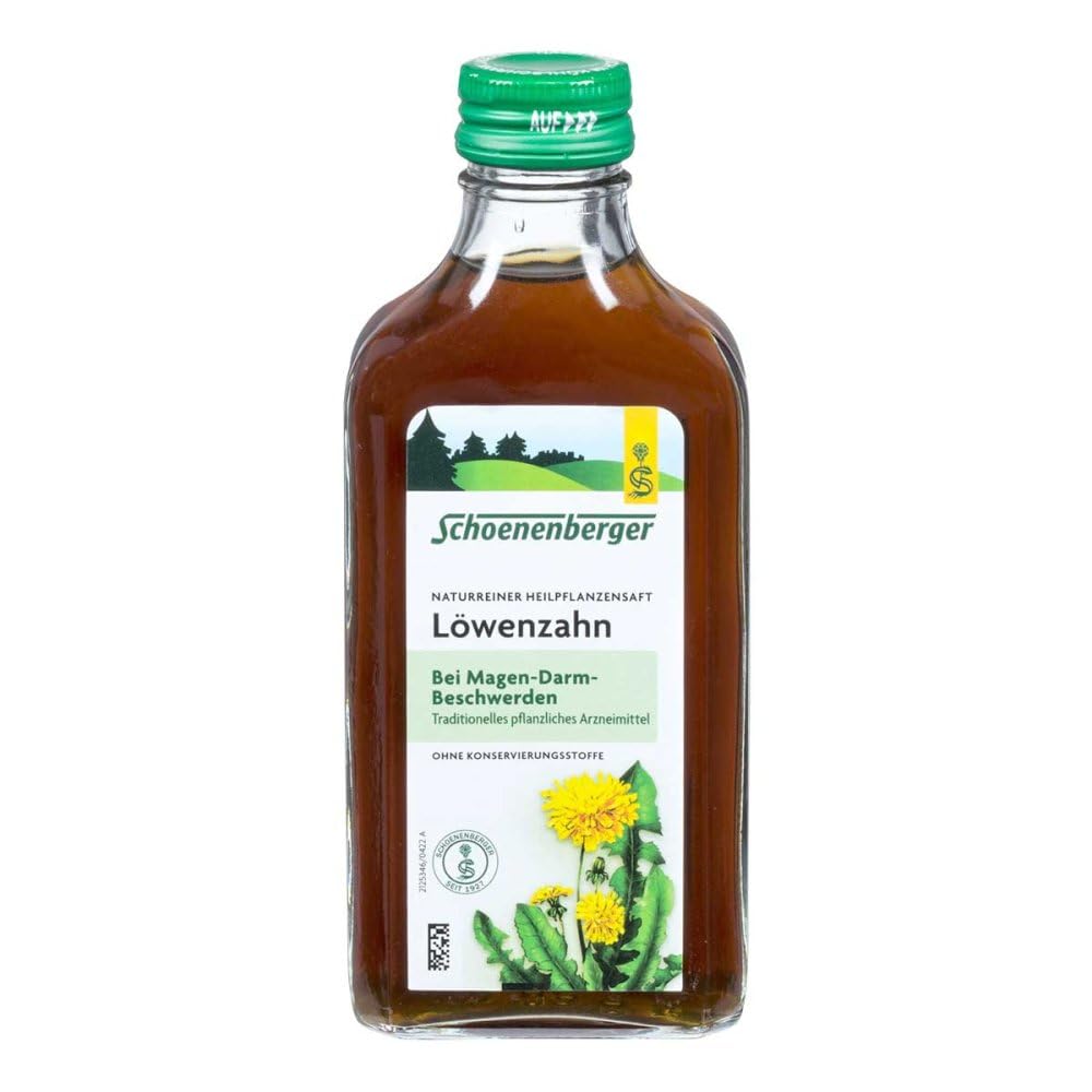 Schoenenberger Naturreiner Heilpflanzensaft Löwenzahn 3X200 ml