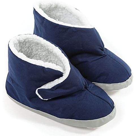CareActive EBM1-1-NVY Mens EdemaBoot-Small-Navy Cover