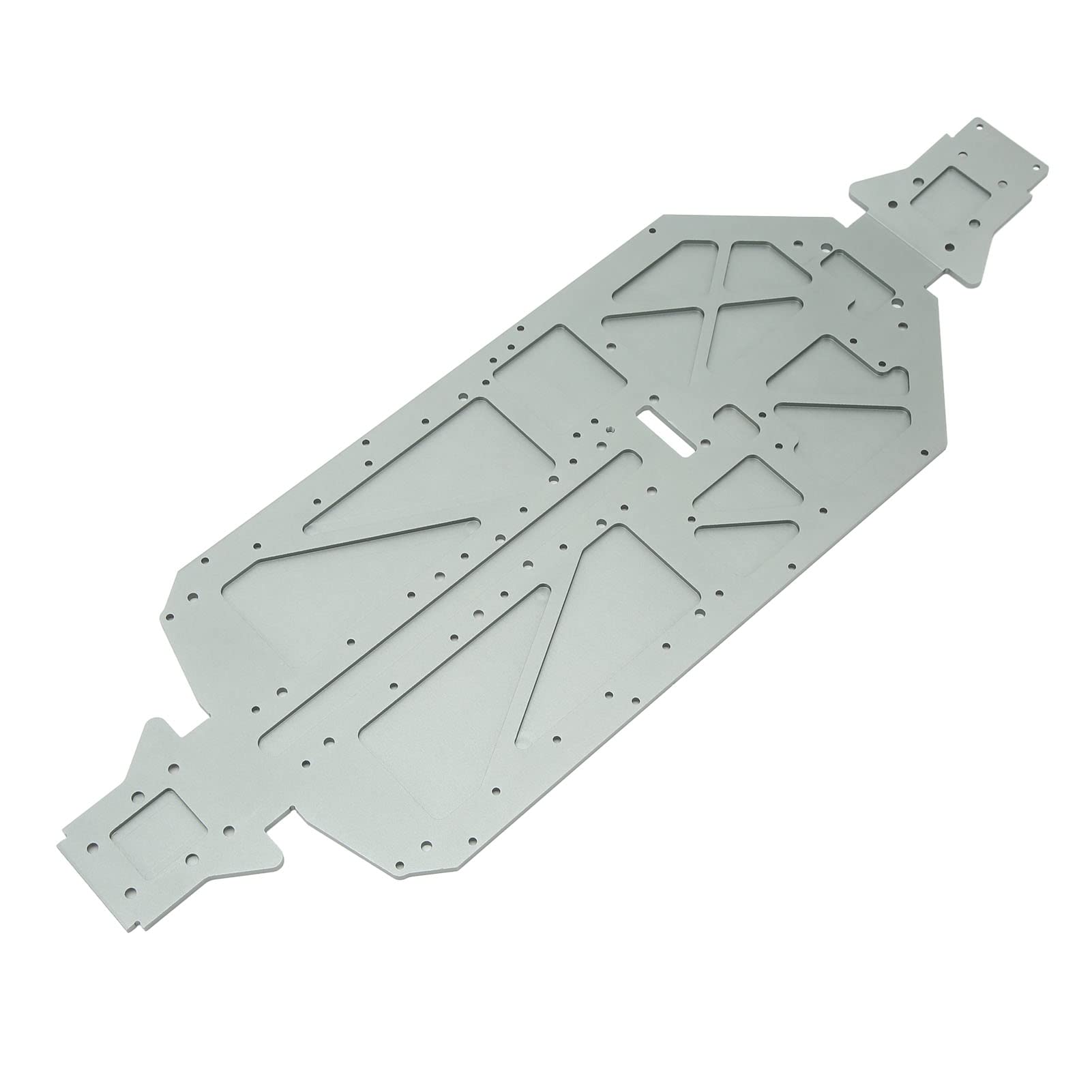 Hochfeste RC-Chassisplatte, CNC-Bearbeitung, Wirksamer Schutz für ZD Racing 07 1/7 Modellautos 19,57 X 6,42 Zoll