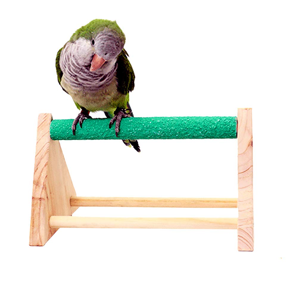 Western Era Natural Wooden Table Top Playful Climbing Cum Training Perch Bird Sand Stand/Bird Toy (7") (B087LWP97L) Amazon Price History, Amazon Price Tracker