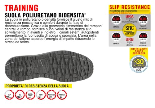 Chaussures de sécurité S1PS légères avec lame antiperforation APT Cofra Trapezius