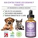 Pets Purest Desparasitante antiparasitario 100% natural para perros, gatos, aves, conejos y...