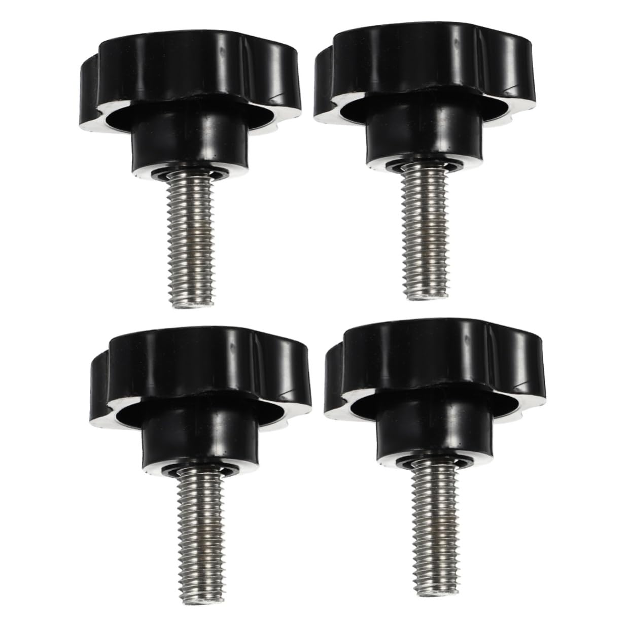 CHILDWEET 4pcs Replacement Fixing Screw for Swing Canopy Screw Handle and Threaded Knobs Thread for Garden Swing