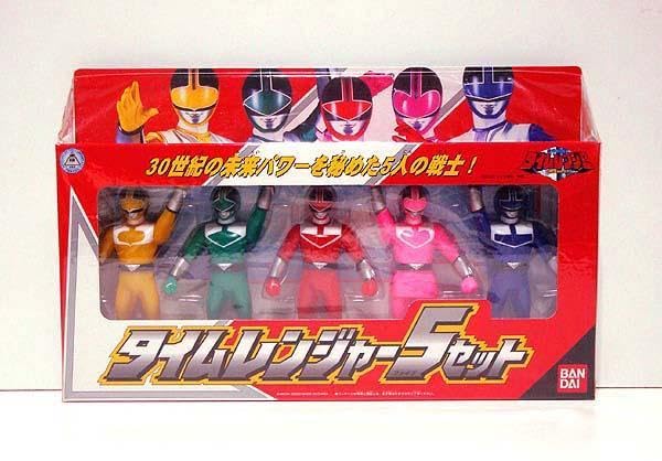 Amazon.co.jp: 未来戦隊タイムレンジャー タイムレンジャー5セット 検 