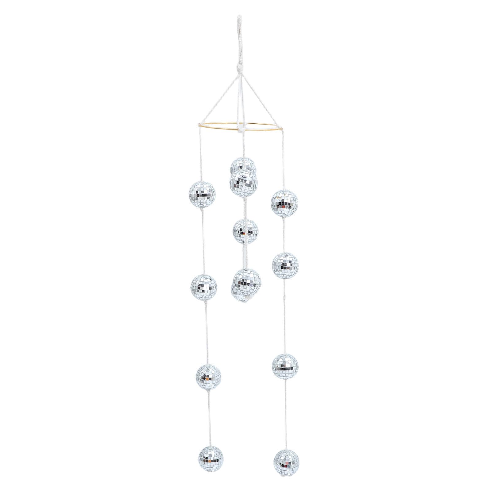 Carillon à vent jardin et décoration extérieure originale avec boule disco