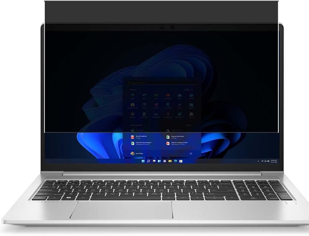 Privacy Screen Protector, compatible with HP EliteBook 650 G9 15.6" Laptop Anti Spy Film TPU Guard （ Not Tempered Glass Protectors ）