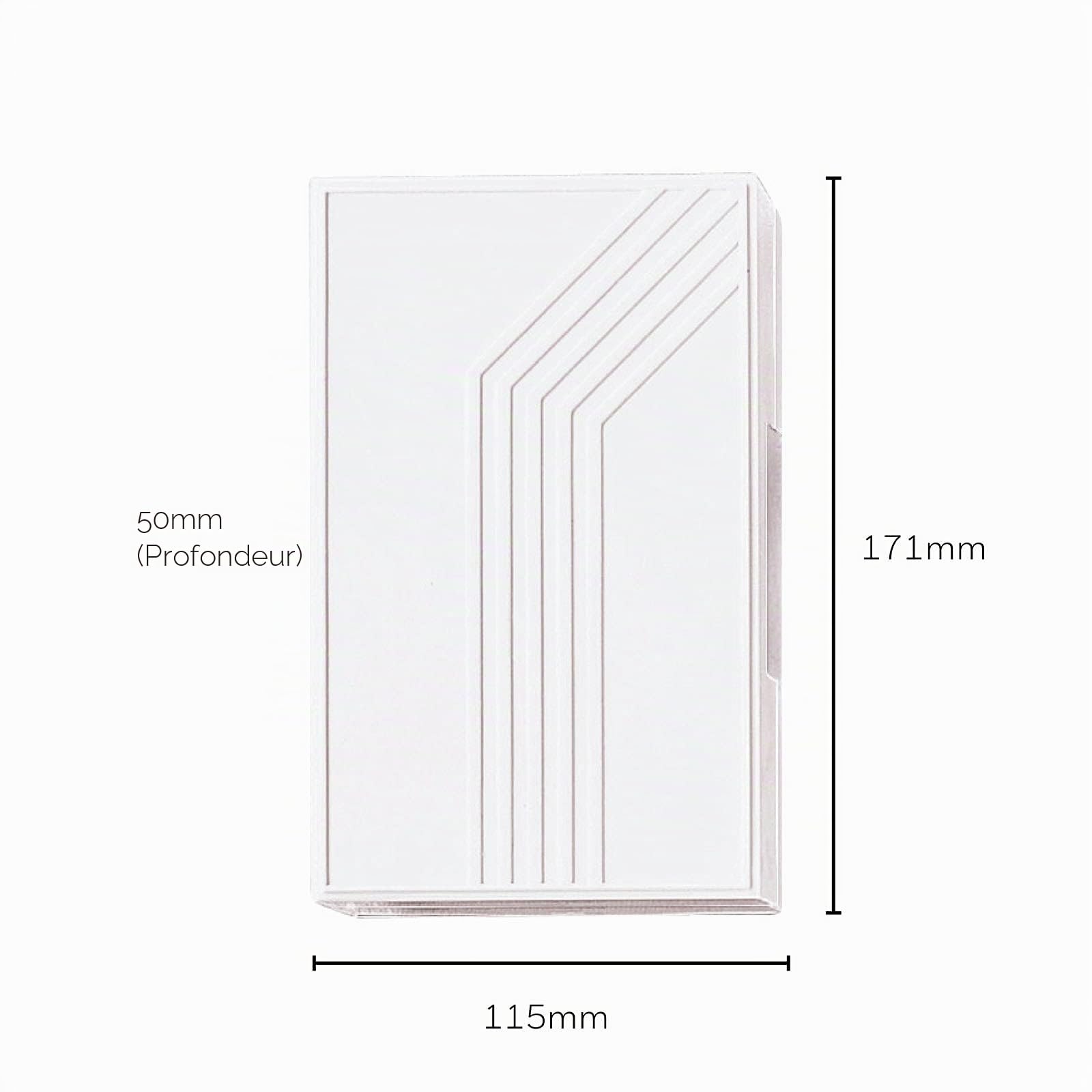 Honeywell Home D126 Carillon 6-12 V 80 dBA blanc