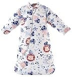 Chilsuessy Baby Sleeping Bag with Detachable Sleeves 3.5 Tog Wearable Blanket for Winter Toddler Sleeping Bag Kids Sleeping Sack for Infant Toddler, Forest Lion/3.5 Tog, 3-6 Months