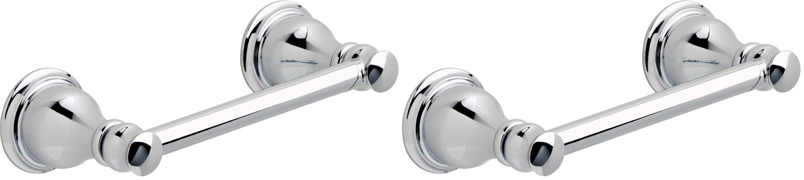 DELTA FAUCET Rubber Limited AUB50-PC Aubrey Wall Mount Pivot Arm Toilet Paper Holder Bath Hardware Accessory in Polished Chrome — Amazon image 9