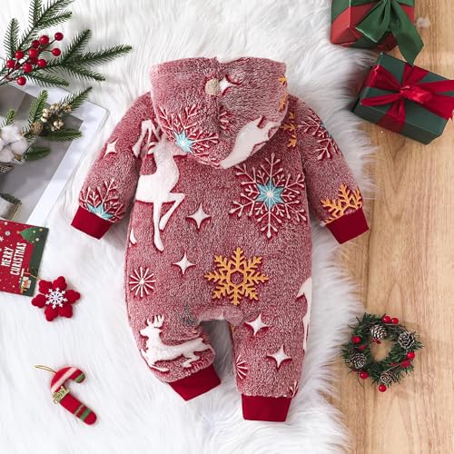Combinaison de neige bébé avec veste à capuche zippée - 2