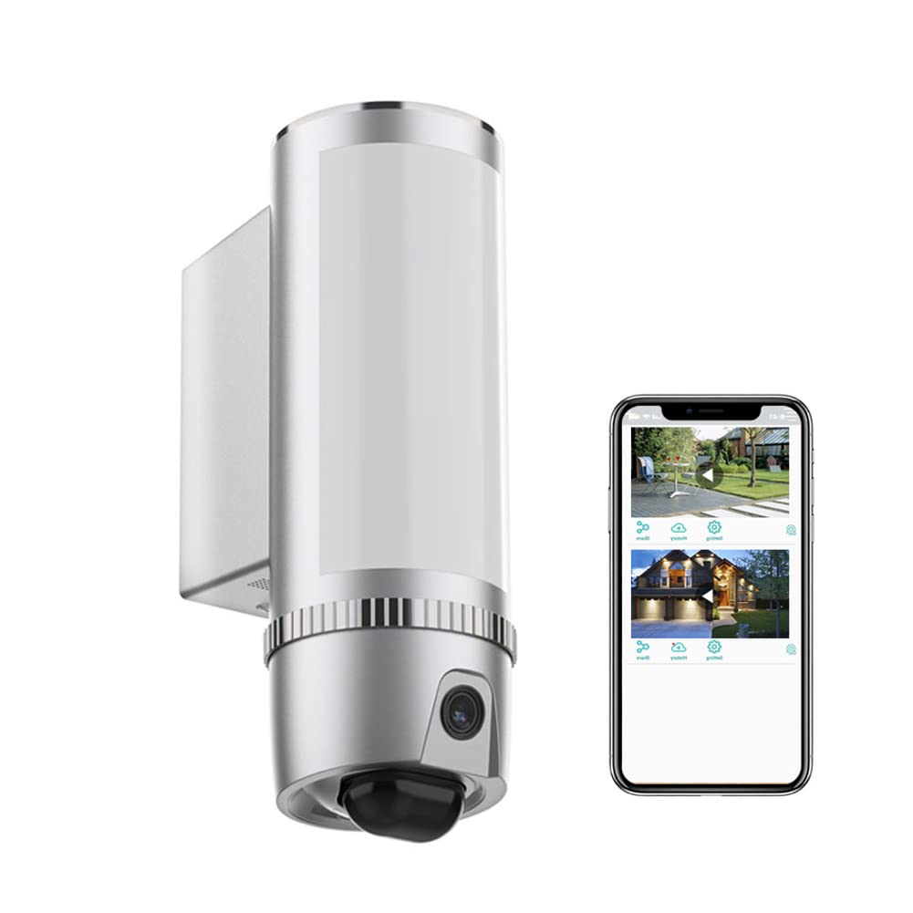 Buy FREECAM Porch Light Security Camera,WIFI Outdoor Security Camera