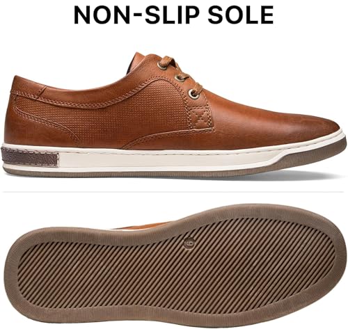 Jousen Men's Fashion Sneakers Classic Retro Casual Shoes for Men Breathable Business Dress Sneaker