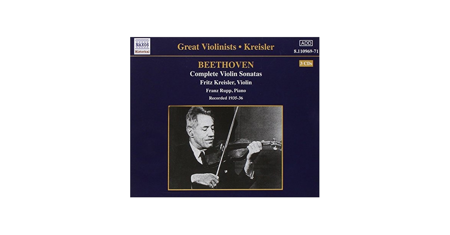 クラシック The Art of Fritz Kreisler CD Amazon.com: Fritz Kreisler: The Complete Concerto Recordings
