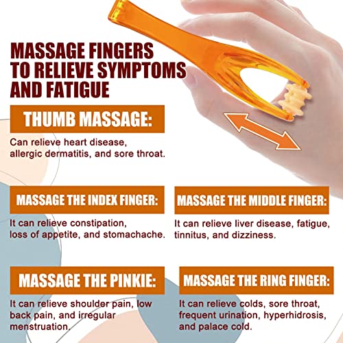 Rolo de junta de dedo,Ferramenta de rolamento de massagem de mão para circulação - Ferramenta de rel