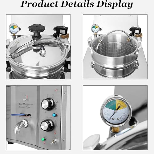 Qiokoith 16L Pressure Fryer Review (2025): Fast Cooking & Compact 4 Qiokoith 16L Pressure Fryer in Action
