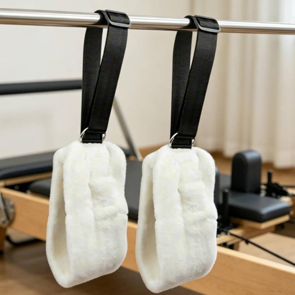 Cinghie per Pilates Accessori Vita Schiena Gambe Migliora La Flessibilità Cinghie Fitness Bande di Resistenza per Palestra Adulti Ginnastica Donne