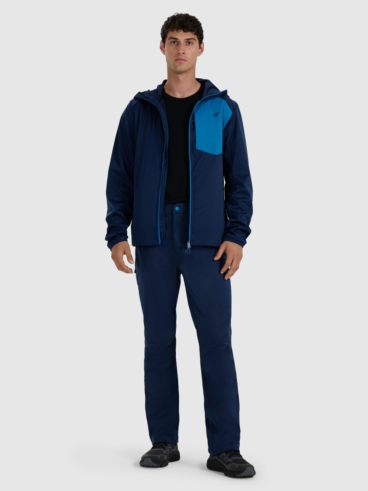4F Kurtka softshell wiatroodporna membrana 8000 męska