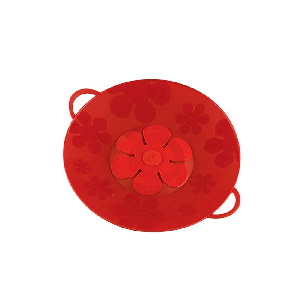 Cache-pot rouge résistant : pot de fleurs intérieur anti-débordement