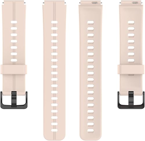 Miniatura 8 de Correa de muñeca compatible con FITVII Slim Fitness Tracker, correa deportiva de silicona suave de repuesto para FITVII HM08 Fitness Tracker