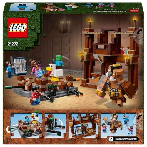 Image of LEGO Minecraft Woodland Mansion Fighting Ring Gamer Toy with Mob Figures 21272 Building Blocks Toys for 10+ Gift for Boys and Girls