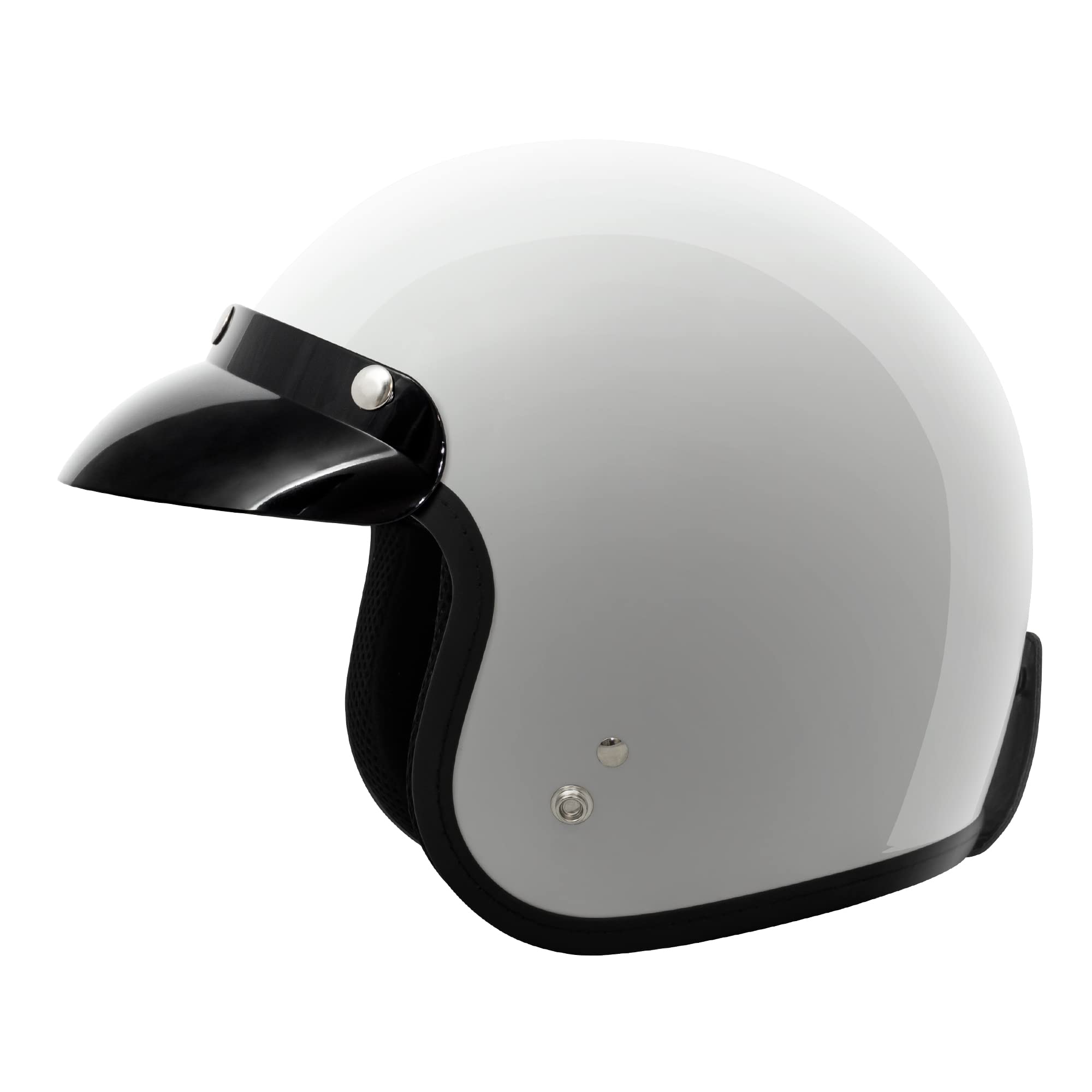 VCAN V85C 3/4 Open Face Motorcycle Helmet DOT Approved