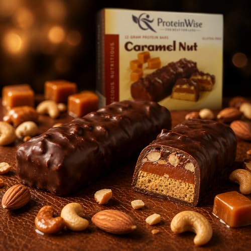 ProteinWise Barra de Proteína Sabor Caramel Nut miniatura 2