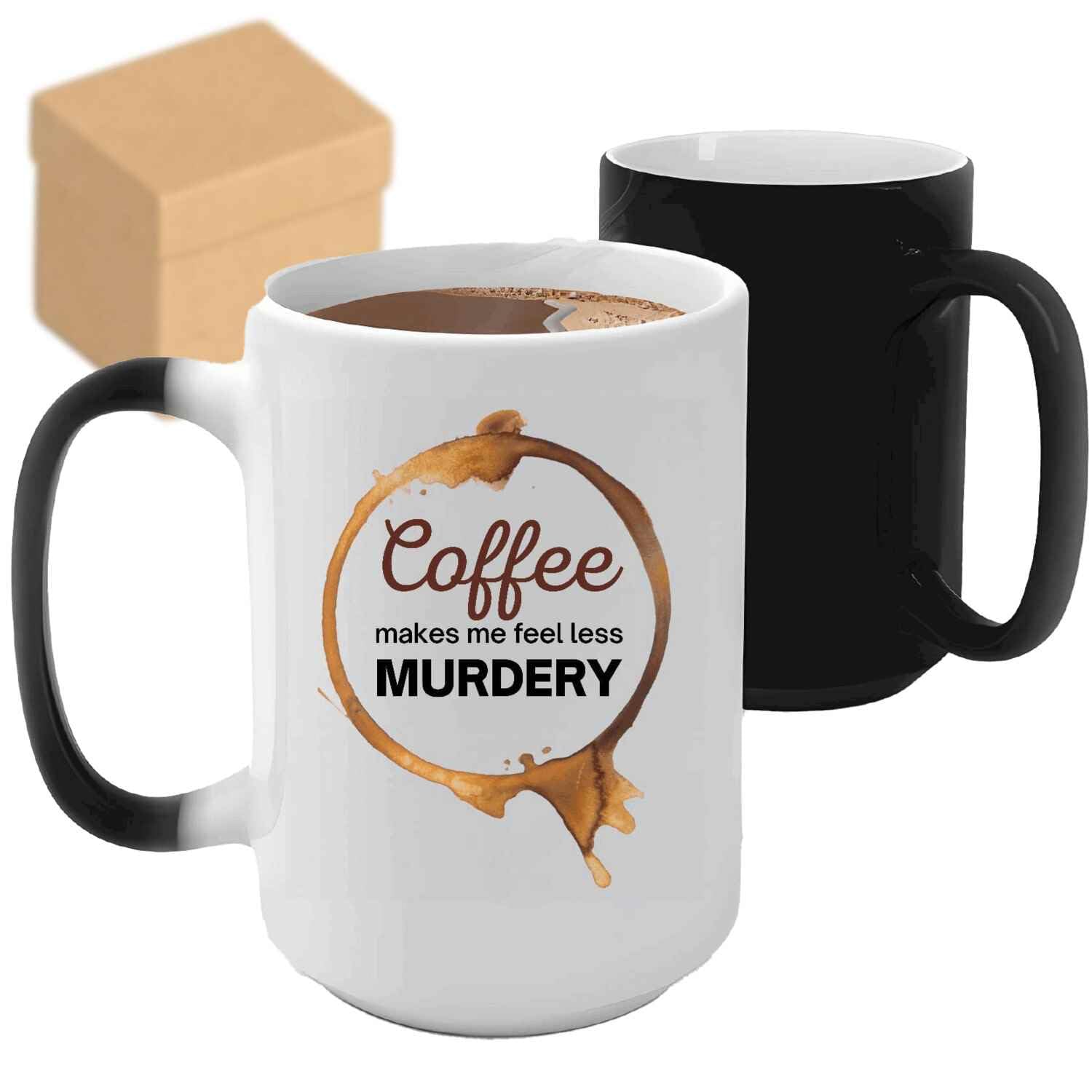 Coffee Addict's Gift With Sense Of Humor, An Ideal Father's Day Present - Boost Mood On 11oz 15oz Color Changing Mug