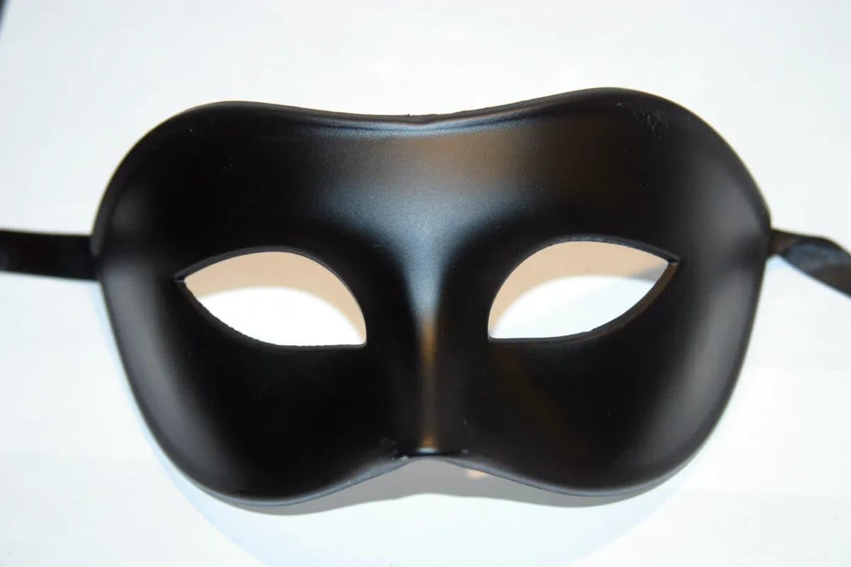 Partysanthe Masquerade Mask for Men Women Classic Vintage Venetian Mask Lightweight Gentle, Specially for Costume, Theme Parties Black - 1pc (B0CGRVNWB6) Amazon Price History, Amazon Price Tracker